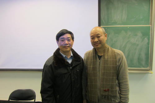 宁院长与蒋景奎教授合影 宁院长与蒋景奎教授合影