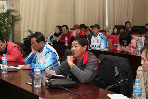 北京各区轮滑团体负责人谈话 北京各区轮滑团体负责人谈话