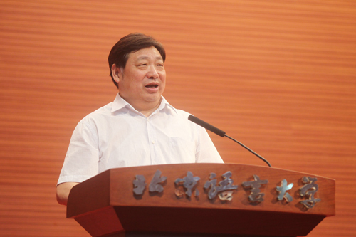 党委书记李宇明发表重要讲话 党委书记李宇明发表重要讲话