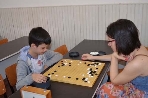 围棋选手比赛中 围棋选手比赛中