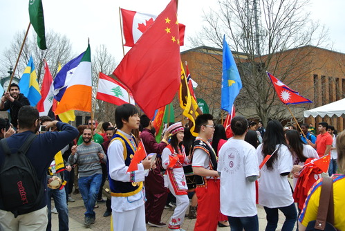 各国代表齐跳舞 各国代表齐跳舞