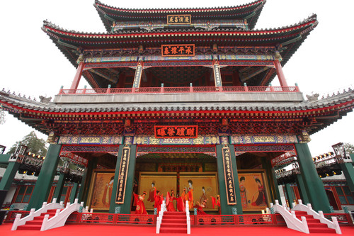 颐和园德和园的大戏楼 颐和园德和园的大戏楼