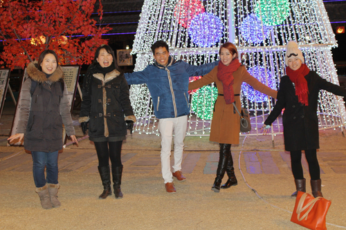 五彩冰灯 五彩冰灯