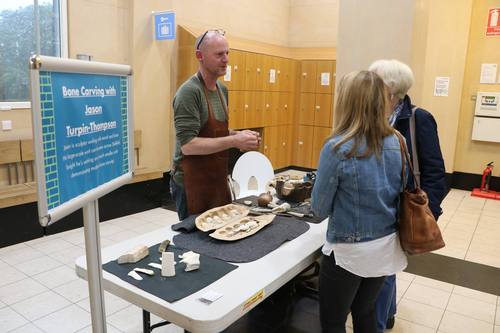 博物馆之夜-骨雕展示 博物馆之夜-骨雕展示