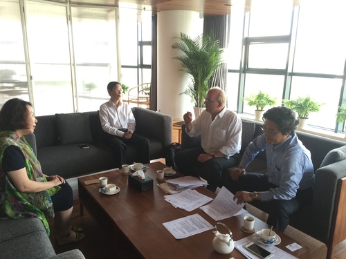 双方就孔院建设事深入交流 双方就孔院建设事深入交流