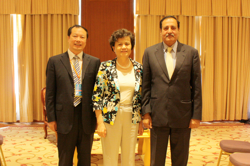 国家汉办许琳主任会见赵书记与巴基斯坦国立现代语言大学哈桑校长-001 国家汉办许琳主任会见赵书记与巴基斯坦国立现代语言大学哈桑校长-001