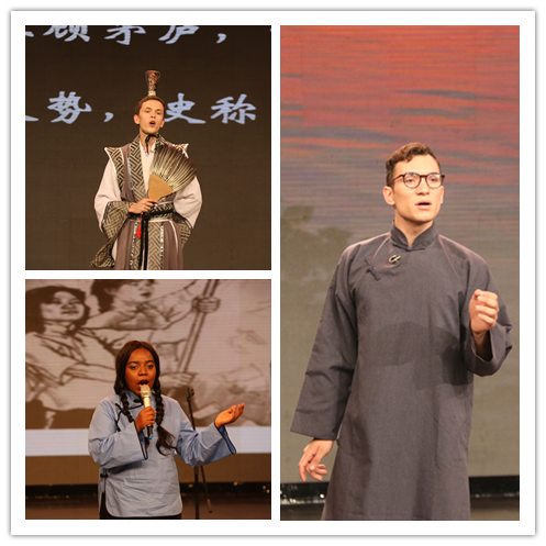 我校决赛选手第二环节精彩表现 我校决赛选手第二环节精彩表现