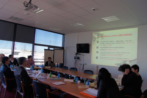 法国拉罗谢尔大学孔子学院2013年度理事会 法国拉罗谢尔大学孔子学院2013年度理事会