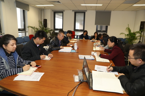 刘正光教授走访人事处 刘正光教授走访人事处