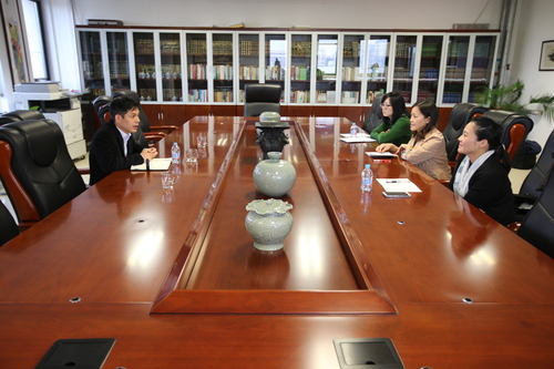 刘志强教授走访阿拉伯学院 刘志强教授走访阿拉伯学院