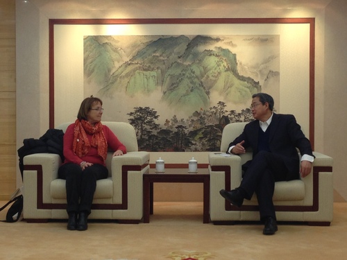 会谈现场 会谈现场