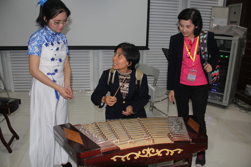 泰国汉语教师体验中国传统文化 泰国汉语教师体验中国传统文化