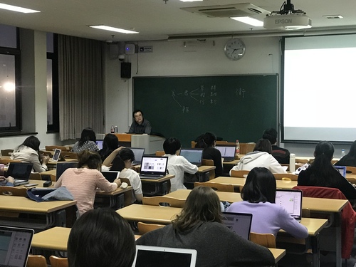 朱天曙教授北大讲座现场 朱天曙教授北大讲座现场