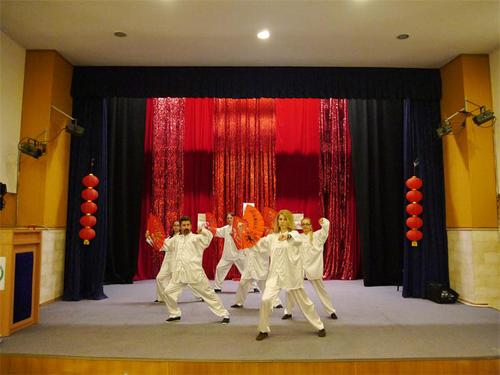 太极扇表演 太极扇表演