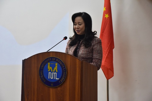 中国驻巴基斯坦大使夫人包吉氢女士欢迎致辞 中国驻巴基斯坦大使夫人包吉氢女士欢迎致辞