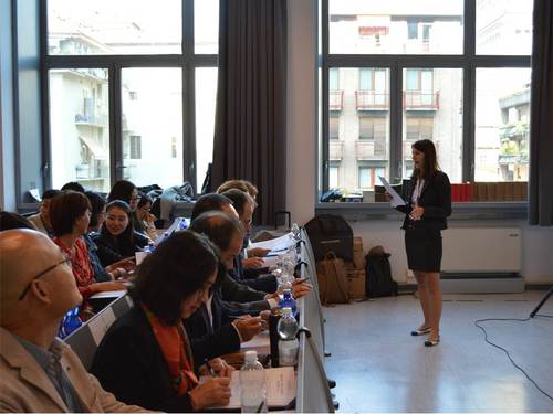 圣心孔院参赛教师孔夏曦比赛中 圣心孔院参赛教师孔夏曦比赛中