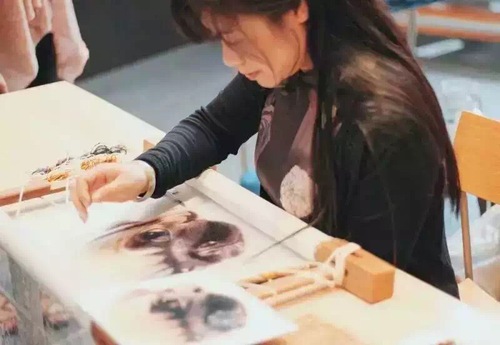 刘雅大师刺绣展示 刘雅大师刺绣展示
