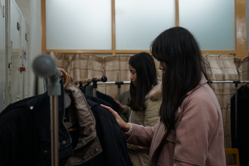 衣帽间组志愿者 衣帽间组志愿者