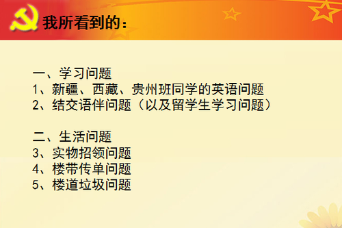 4 我所看到的问题ppt示例 4 我所看到的问题ppt示例
