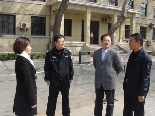 3北京市公安局文保总队领导视察 3北京市公安局文保总队领导视察