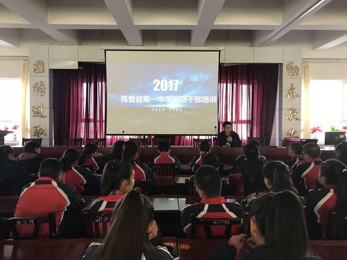 北语研支团张添富为班团干部做培训 北语研支团张添富为班团干部做培训