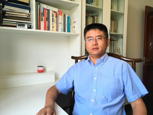 北京语言大学外国语学部李志刚工作照 北京语言大学外国语学部李志刚工作照