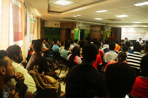 3-在孟加拉格林大学召开招生宣介会 3-在孟加拉格林大学召开招生宣介会