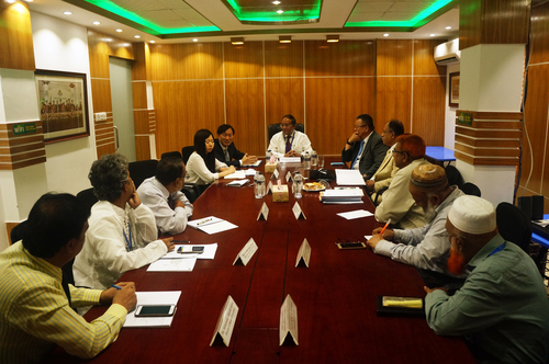 2-孟加拉格林大学校长及管理人员座谈 2-孟加拉格林大学校长及管理人员座谈