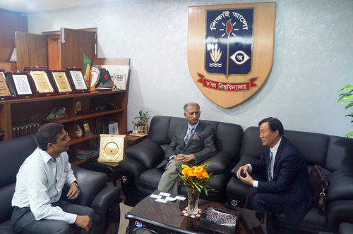 1-孟加拉达卡大学校长会谈 1-孟加拉达卡大学校长会谈