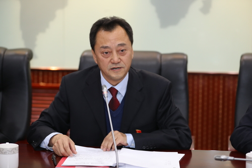 倪海东书记做汇报 倪海东书记做汇报