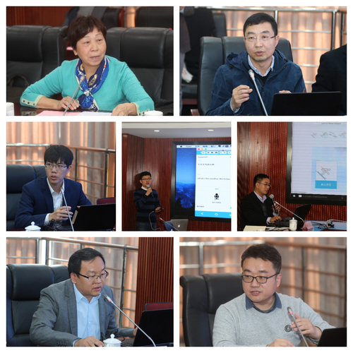 项目负责人及其成员介绍并演示项目成果 项目负责人及其成员介绍并演示项目成果