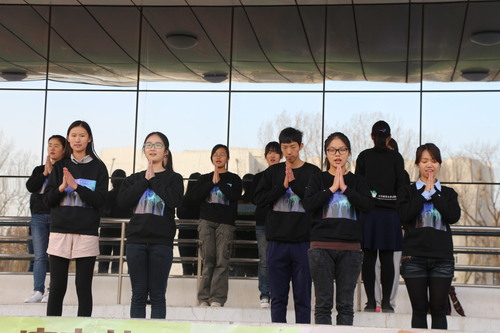 手语社开场表演,现场手语教学 手语社开场表演,现场手语教学