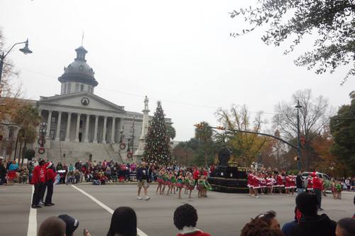 南卡圣诞游行(州政府前) 南卡圣诞游行(州政府前)
