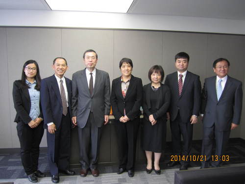 广岛修道大学校长市川太一等接待我校代表团 广岛修道大学校长市川太一等接待我校代表团