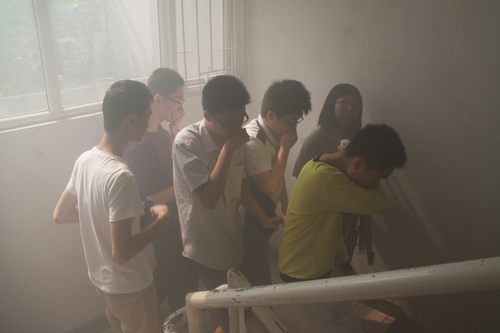 演习现场一 演习现场一