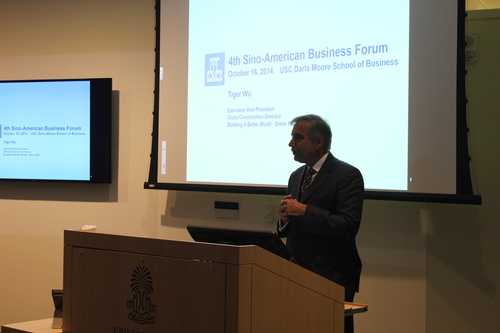 南卡大学校长Harris Pastides博士致开幕词 南卡大学校长Harris Pastides博士致开幕词