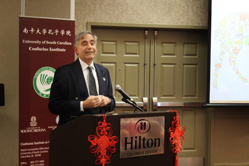 南卡大学校长Harris Pastides致辞 南卡大学校长Harris Pastides致辞