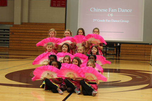 精彩的扇子舞 精彩的扇子舞