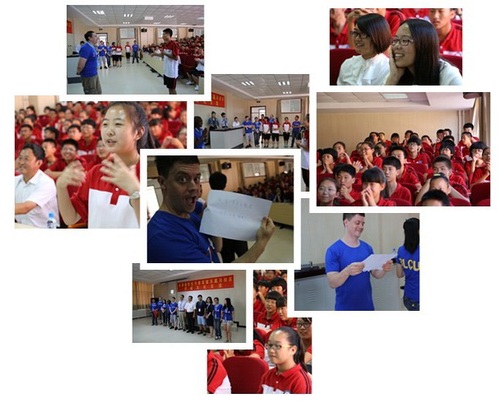 中外学生互动 中外学生互动