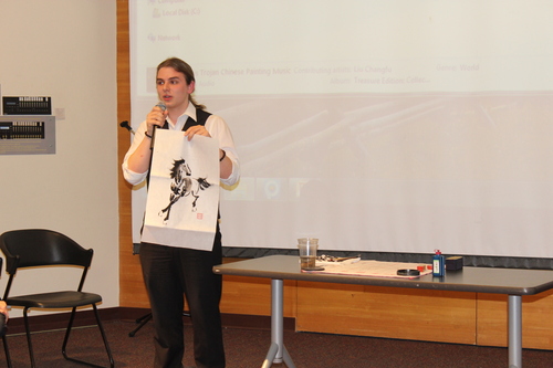 2.选手表演书画 2.选手表演书画