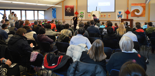 图片4 现场创作中国画“三羊开泰” 图片4 现场创作中国画“三羊开泰”