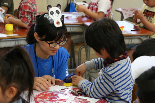 日本小学中国文化课课堂掠影 (1) 日本小学中国文化课课堂掠影 (1)