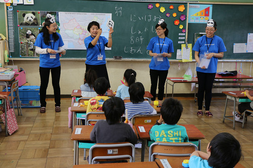 日本小学中国文化课课堂掠影 (2) 日本小学中国文化课课堂掠影 (2)