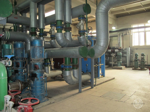 锅炉房内景 锅炉房内景