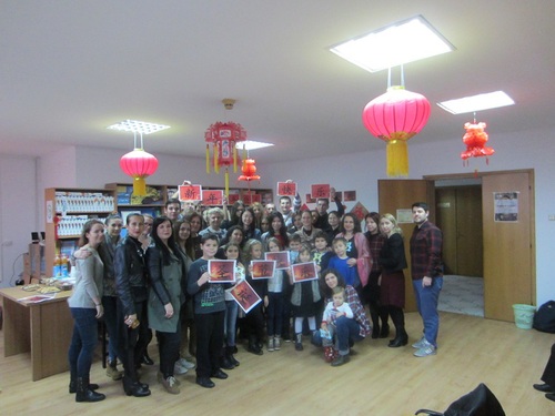 课堂学员互送祝福 课堂学员互送祝福