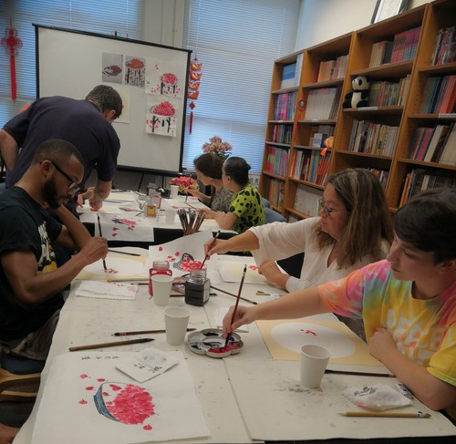 国画-樱桃 国画-樱桃