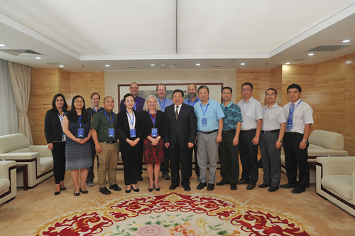 李书记会见人员全体合影 李书记会见人员全体合影