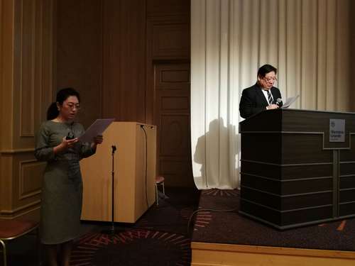 李宇明主任做主旨报告 李宇明主任做主旨报告