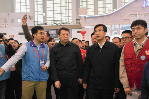 1 共青团中央第一书记秦宜智了解北京志愿服务工作进展情况