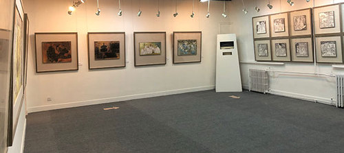 北京语言大学杨晓阳小品展现场杨晓阳未来宾介绍作品 (2) 北京语言大学杨晓阳小品展现场杨晓阳未来宾介绍作品 (2)